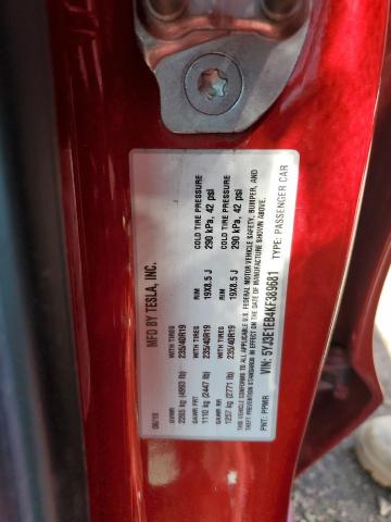5YJ3E1EB4KF389681 Tesla MODEL 3