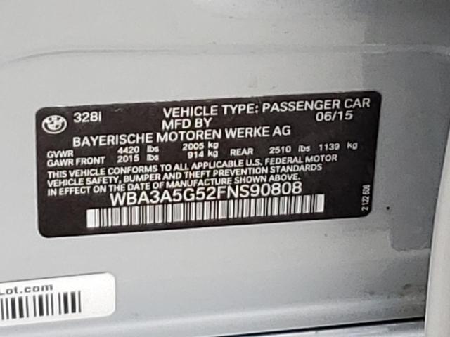 2015 BMW 328 I - WBA3A5G52FNS90808