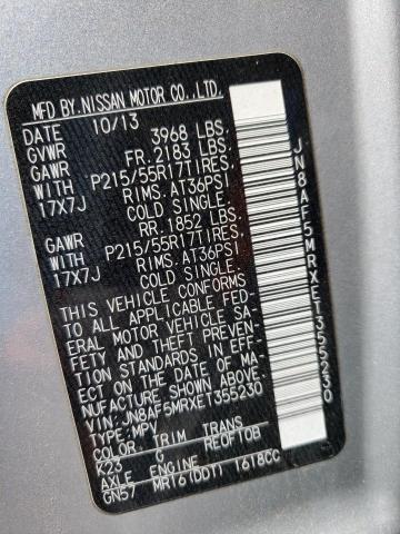 JN8AF5MRXET355230 Nissan JUKE S