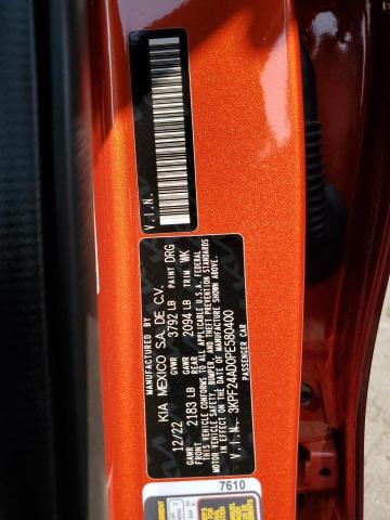 3KPF24AD0PE580400 KIA FORTE LX
