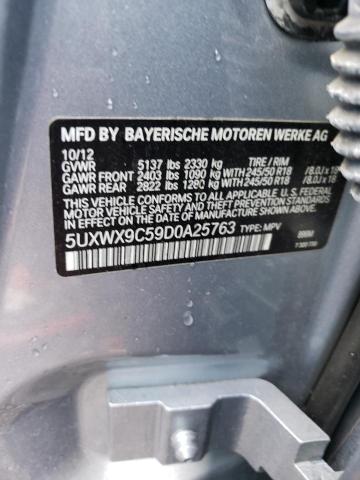 VIN 5UXWX9C59D0A25763 2013 BMW X3, Xdrive28I no.14