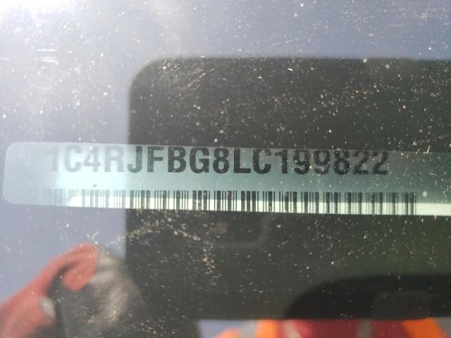 1C4RJFBG8LC199822 Jeep Grand Cherokee Limited