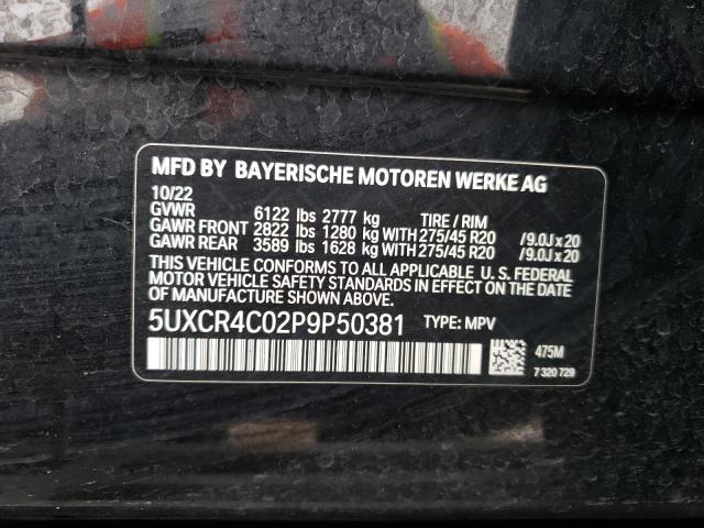 2023 BMW X5 SDRIVE - 5UXCR4C02P9P50381