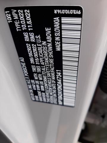 2022 PORSCHE CAYENNE CO - WP1BA2AY0NDA47341