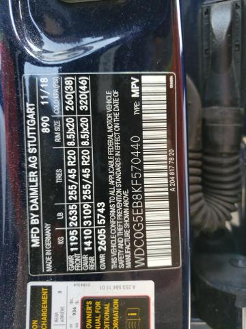 WDC0G5EB8KF570440 Mercedes-Benz Glc 350e