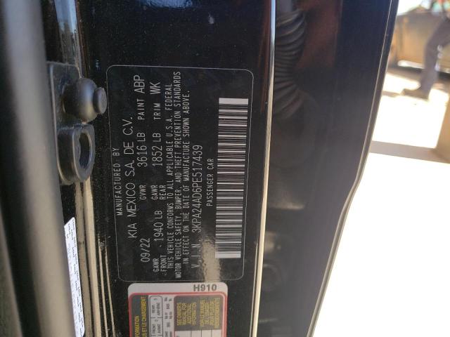 3KPA24AD6PE517439 KIA RIO LX
