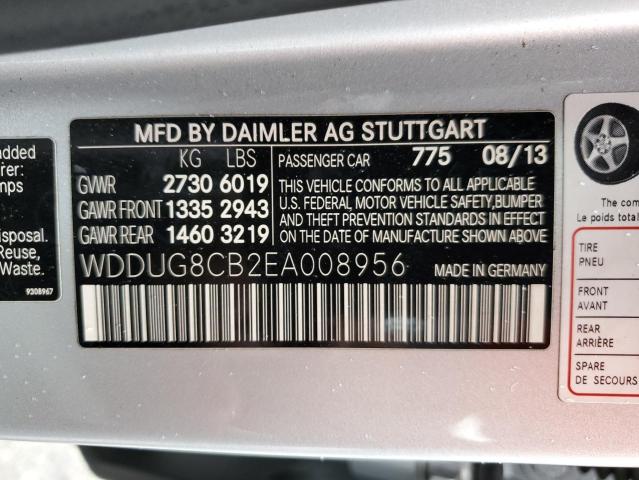 VIN WDDUG8CB2EA008956 2014 Mercedes-Benz S-Class, 550 no.13