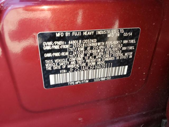 JF2SJAHC6FH409111 Subaru Forester 2.5i Limited