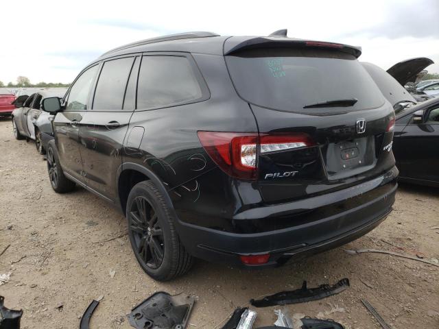 2021 HONDA PILOT BLAC - 5FNYF6H73MB055054
