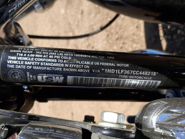 2012 HARLEY-DAVIDSON XL1200 V - 1HD1LF367CC448218