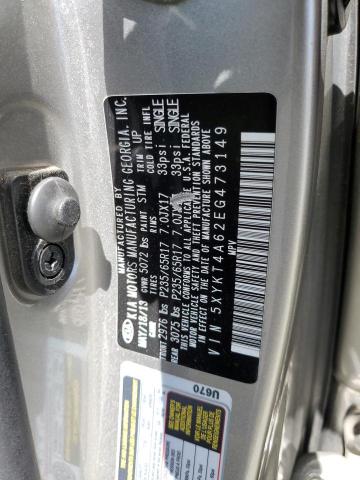 5XYKT4A62EG473149 KIA SORENTO LX