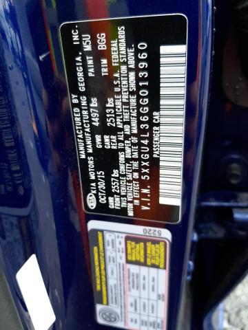 5XXGU4L36GG013960 KIA OPTIMA EX