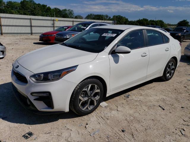 Salvage cars for sale from Copart New Braunfels, TX: 2021 KIA Forte FE