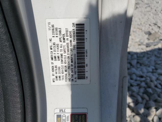 2016 HONDA ACCORD EXL - 1HGCT2B83GA002222