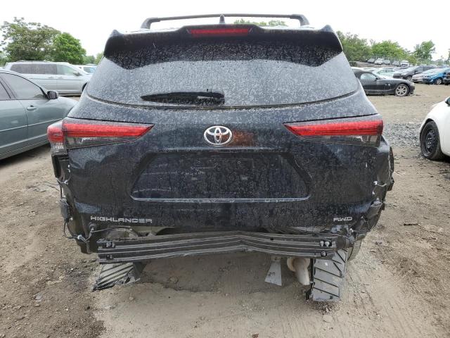 VIN 5TDGZRBH6LS512844 2020 Toyota Highlander, Xle no.6