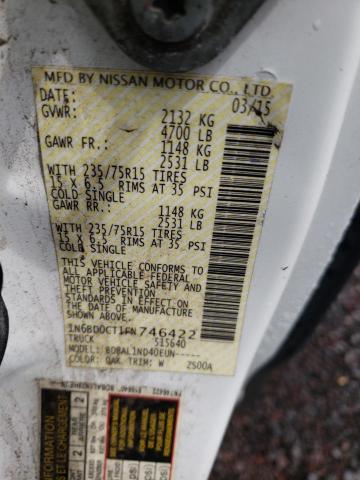 1N6BD0CT1FN746422 Nissan FRONTIER S