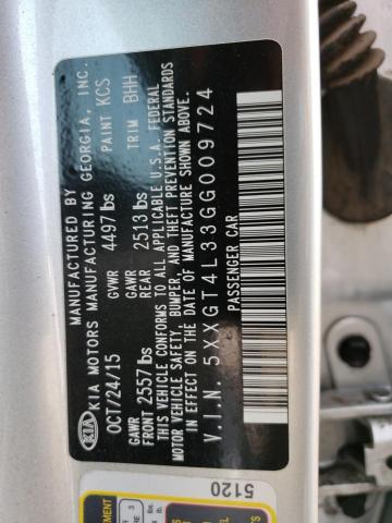 5XXGT4L33GG009724 KIA Optima Lx