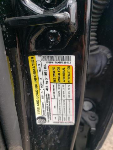 1FTFW1RGXHFC88472 Ford F150 Raptor