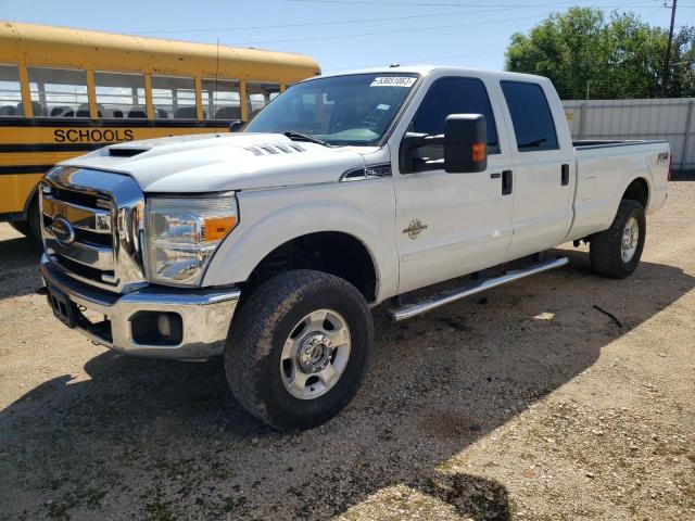 Salvage cars for sale from Copart Mercedes, TX: 2012 Ford F350 Super Duty