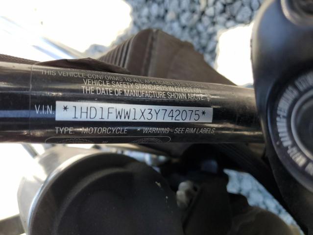 2003 HARLEY-DAVIDSON FLHRI SHRI 1HD1FWW1X3Y742075