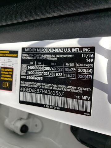 4JGED6EB7HA062567 Mercedes-Benz Gle Coupe 43 Amg