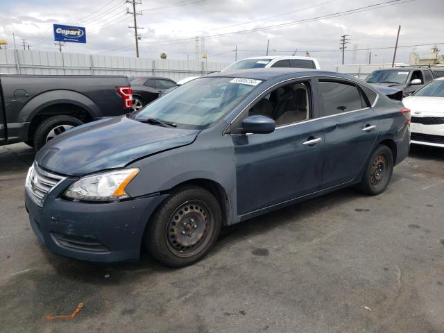 Salvage cars for sale from Copart Wilmington, CA: 2014 Nissan Sentra S
