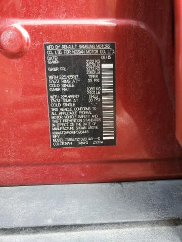 KNMAT2MVXGP593445 Nissan ROGUE S