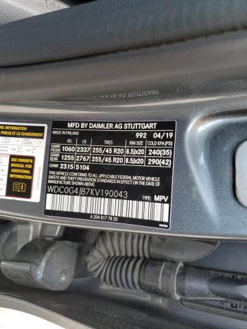 WDC0G4JB7KV190043 Mercedes-Benz GLC 300