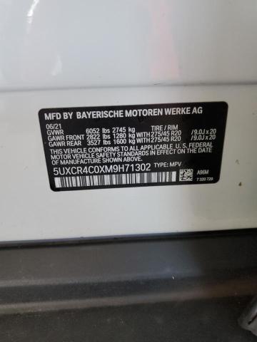 2021 BMW X5 SDRIVE - 5UXCR4C0XM9H71302