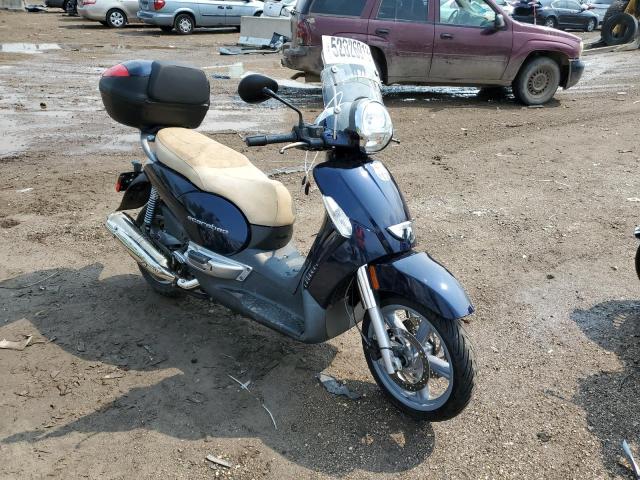 Salvage motorcycles for sale at Elgin, IL auction: 2008 Aprilia Scarabeo 500