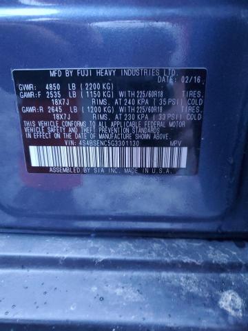4S4BSENC5G3301130 Subaru Outback 3.6r Limited