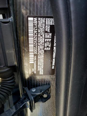WBY1Z4C52EV273300 BMW I3 REX