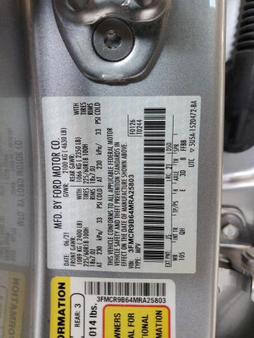 3FMCR9B64MRA25803 Ford Bronco Sport Big Bend