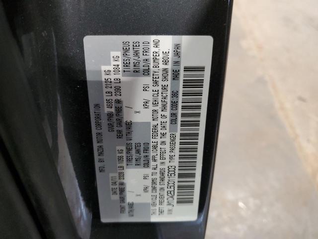 2012 Mazda 5 VIN: JM1CW2BL5C0115003 Lot: 51980803