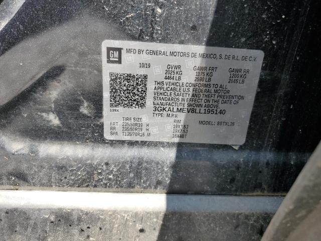 3GKALMEV8LL195140 GMC Terrain Sle