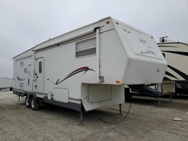 Jayco 5th Wheel salvage cars for sale: 2002 Jayco 5th Wheel
