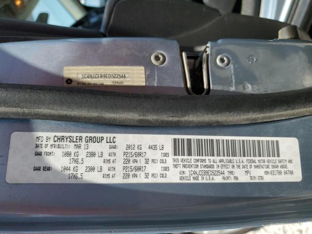 1C4NJCEB9ED522544 Jeep Compass Latitude