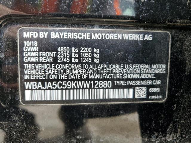 WBAJA5C59KWW12880 BMW 530 I