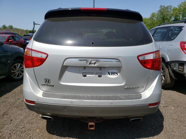 VIN: KM8NU4CC1AU103960 Auction: COPART Lot: 53168773 Location: CT - HARTFORD KM8NU4CC1AU103960 HYUNDAI VERACRUZ 2010 GRAY Photo 6