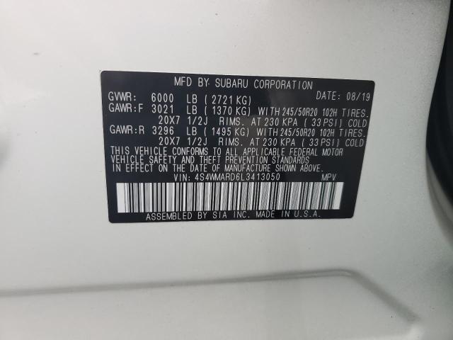 4S4WMARD6L3413050 Subaru Ascent Touring
