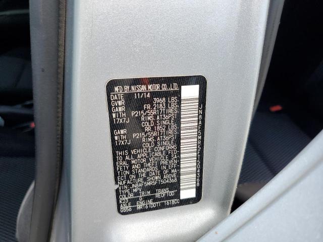 2015 NISSAN JUKE S - JN8AF5MR5FT504368
