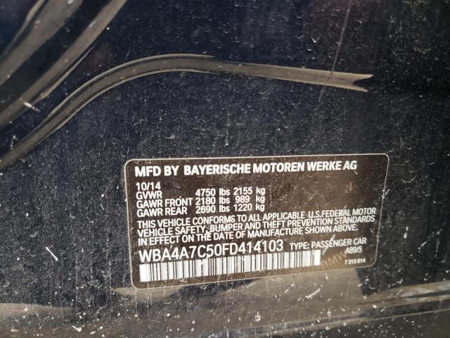 2015 BMW 428 XI GRA - WBA4A7C50FD414103