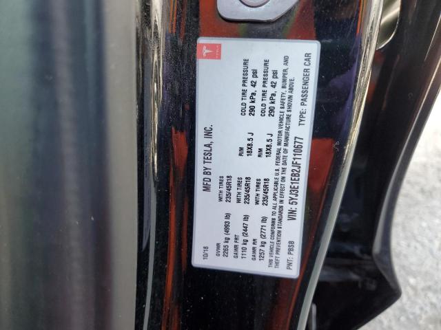 2018 TESLA 3 5YJ3E1EB2JF110677