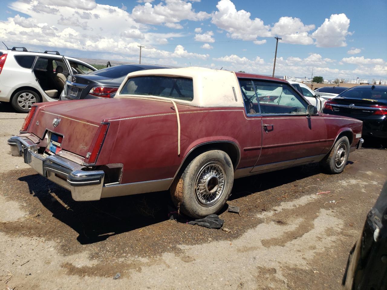 1G6EL5782FE666815 1985 Cadillac Eldorado