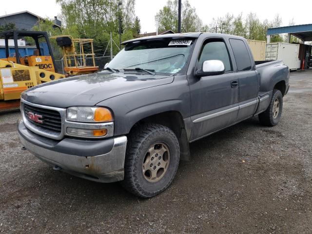 Salvage cars for sale from Copart Anchorage, AK: 2002 GMC New Sierra K1500