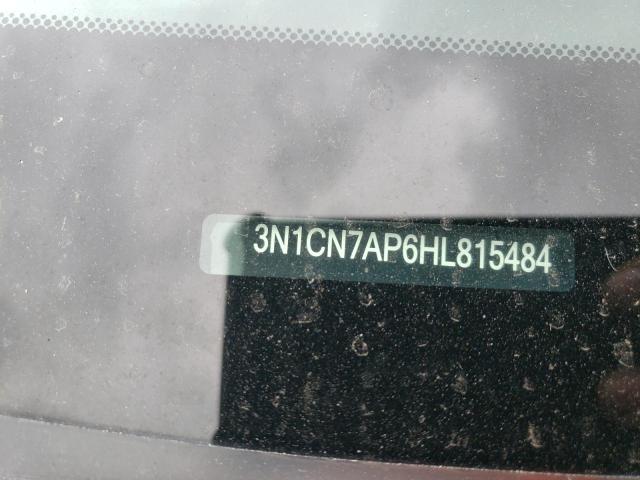 3N1CN7AP6HL815484 Nissan VERSA S