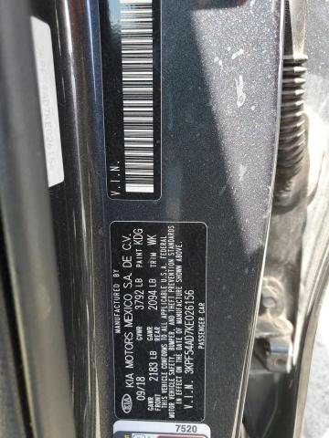 3KPF54AD7KE026156 KIA FORTE EX