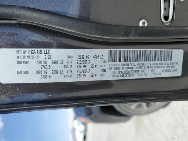 3C4NJDDB0LT239335 Jeep Compass Trailhawk