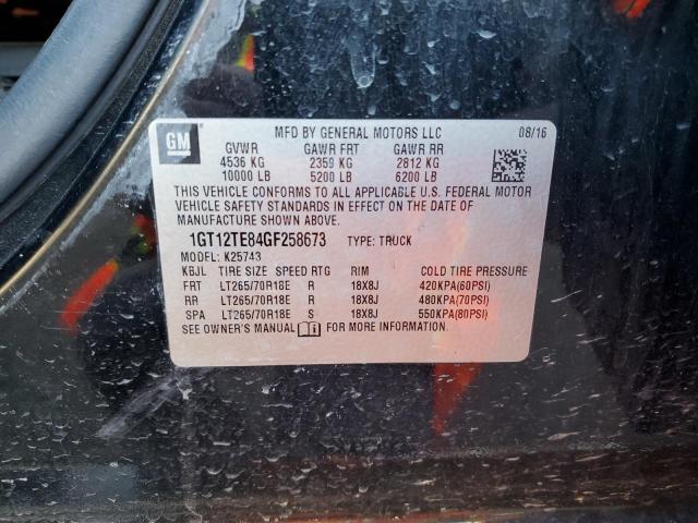 1GT12TE84GF258673 GMC Sierra K2500 Slt