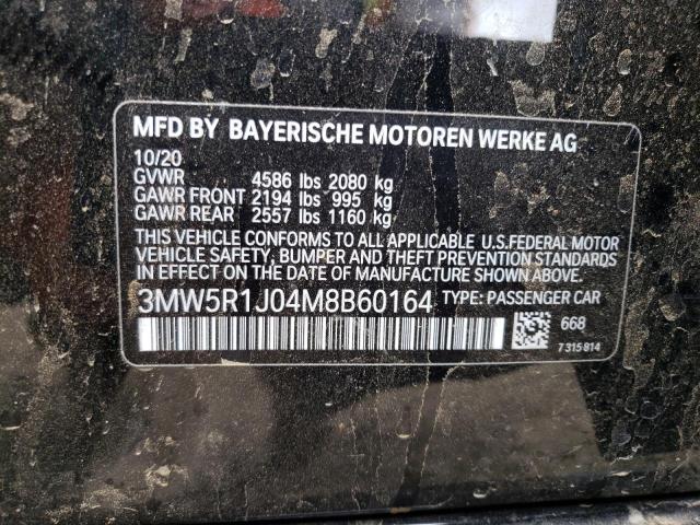 3MW5R1J04M8B60164 BMW 330I